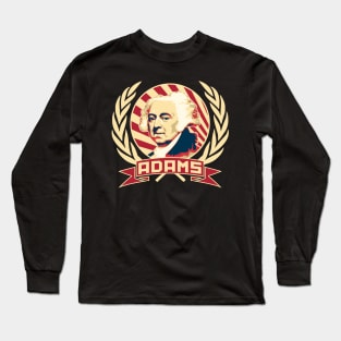 John Adams Retro Propaganda Long Sleeve T-Shirt